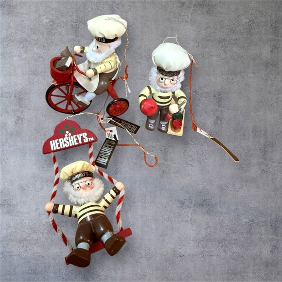 Lot of 27 Kurt Adler Hershey's Christmas Ornaments & 1 Trinket Box - Picture 12 of 16